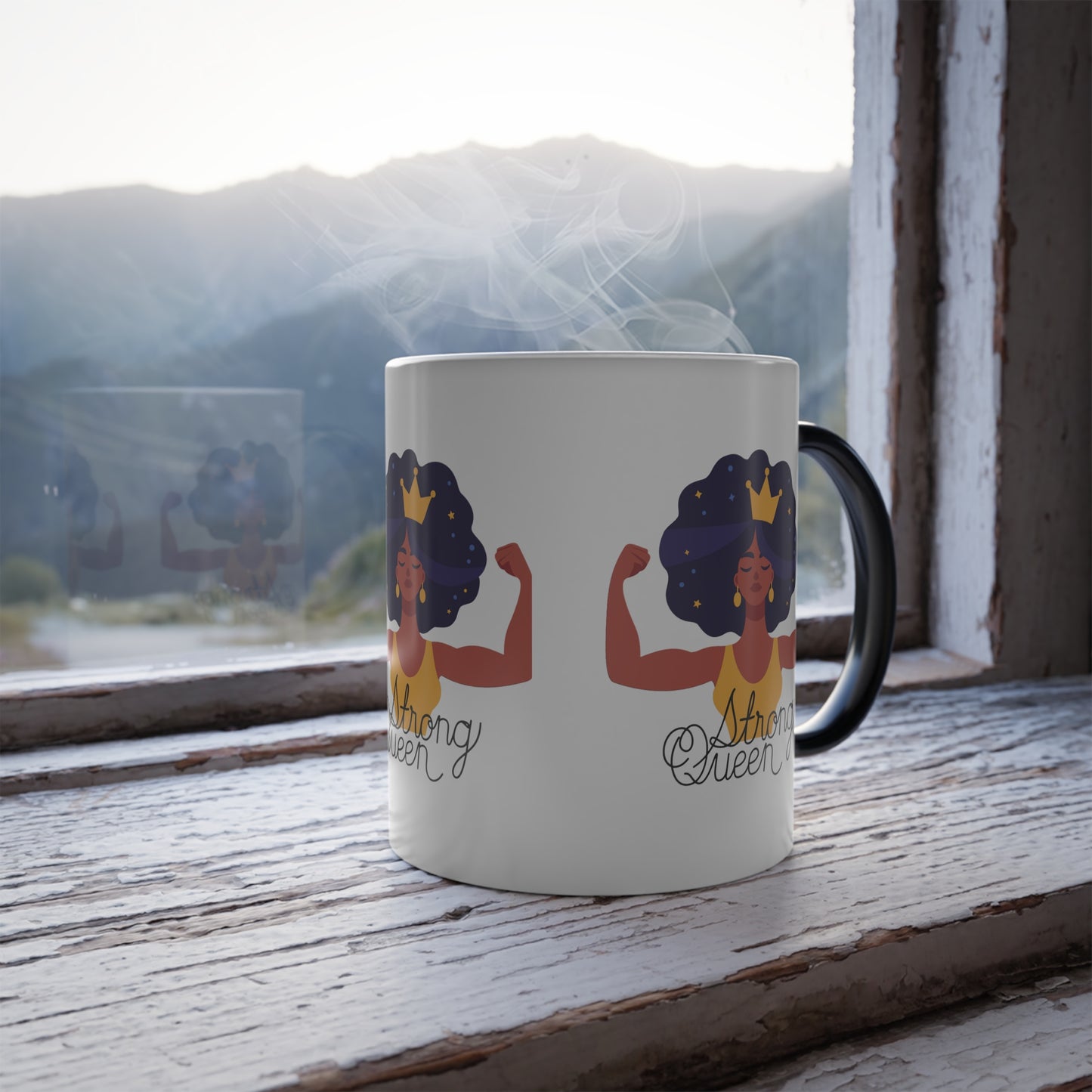 Her Majesty's Hues: Strong Queen Color-Morhping Cup" 11oz